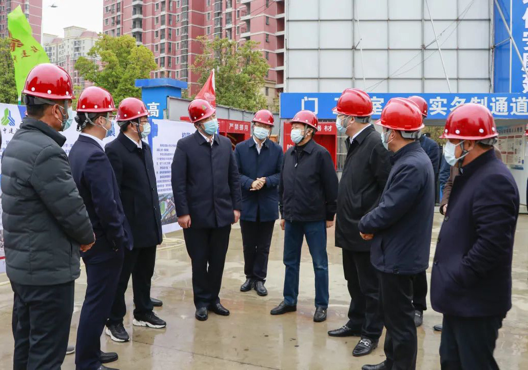 海安市常務副市長嚴長江率隊考察公司高新區實驗小學項目